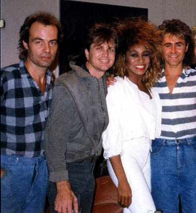 Mark Eden and Tina Turner